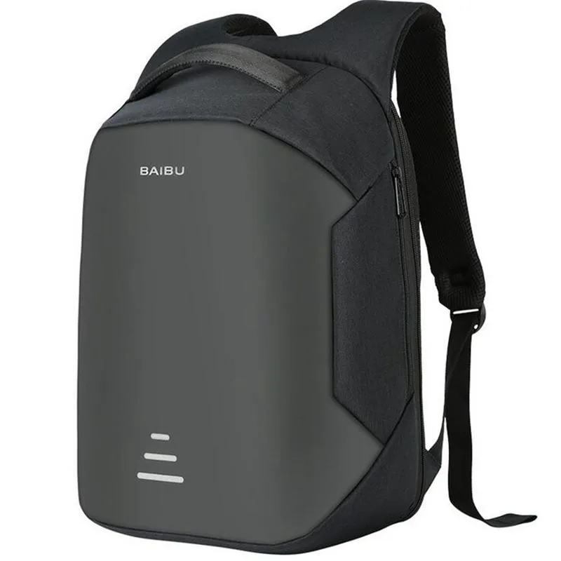 16 Inch Anti Theft Laptop Notebook Backpack Bag Travel Bag With USB Charging Port