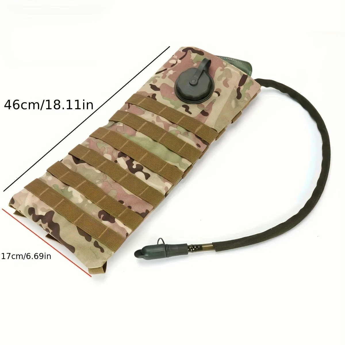 3L Cycling Water Bag, Outdoor Hydration Bladder For Outdoor Camping Hiking - TJR5A6F