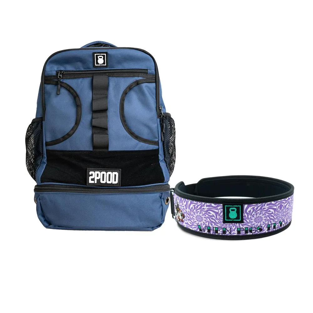 3" When Pigs Fly Belt & Backpack 3.0 Bundle