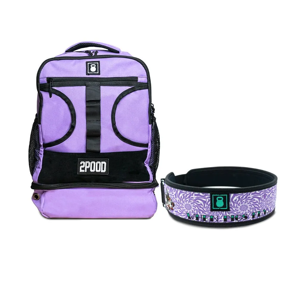 3" When Pigs Fly Belt & Backpack 3.0 Bundle