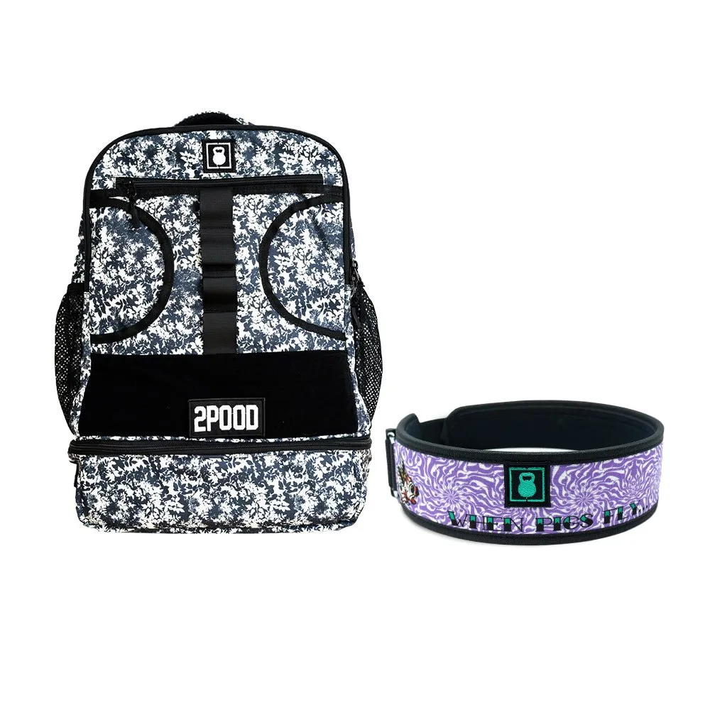 3" When Pigs Fly Belt & Backpack 3.0 Bundle