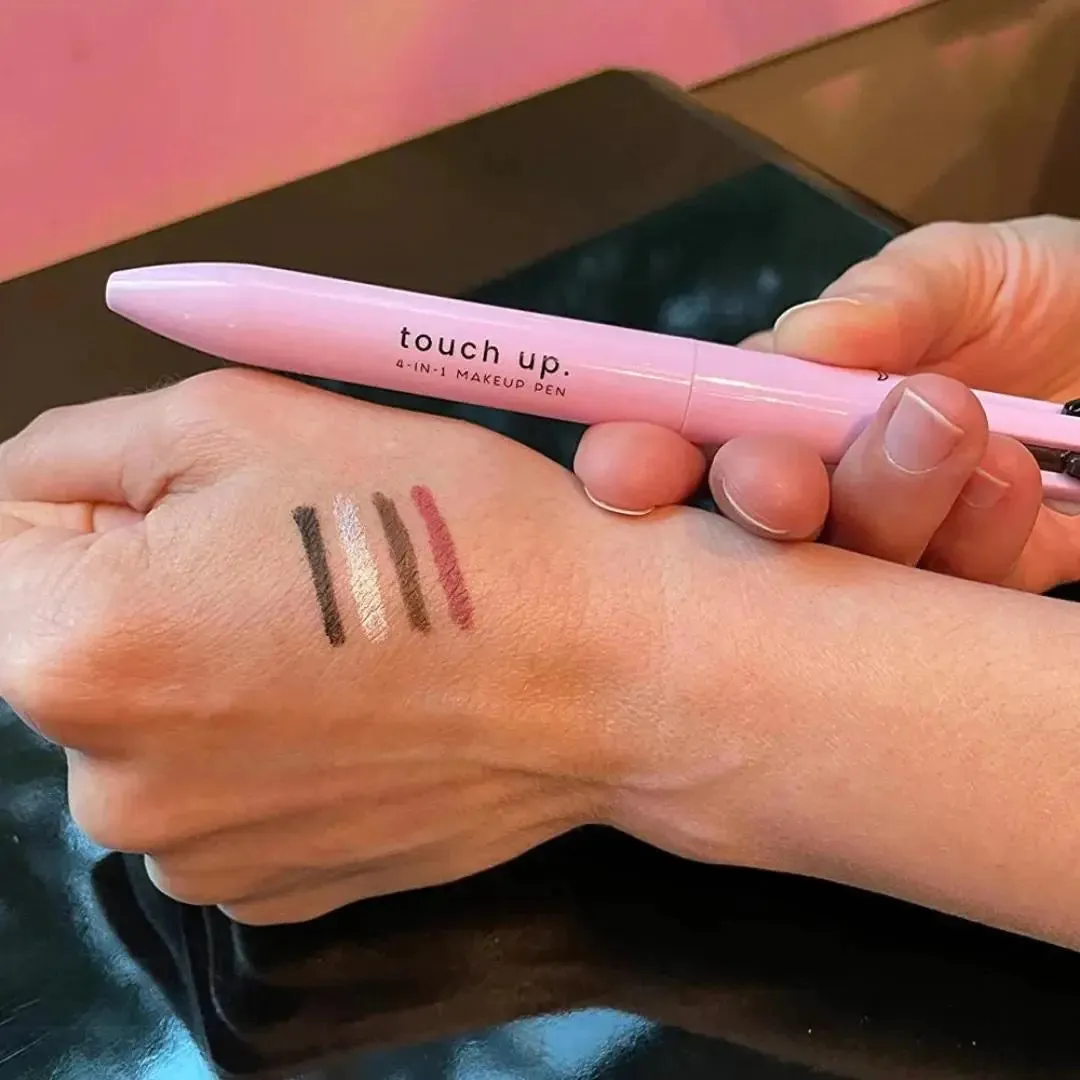 4 in 1 Touchup Makeup Pen (Lipstick   Blush   Highlighter   Liner)