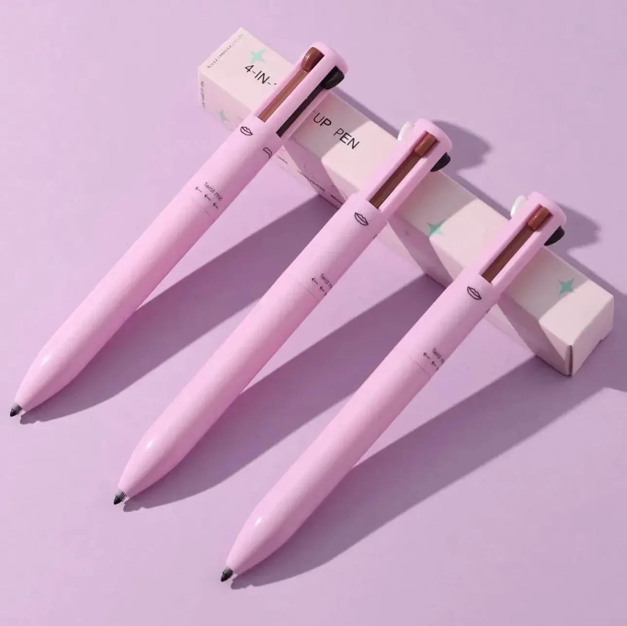 4 in 1 Touchup Makeup Pen (Lipstick   Blush   Highlighter   Liner)