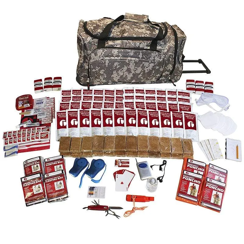 4 Person Deluxe Survival Kit (72 Hours)