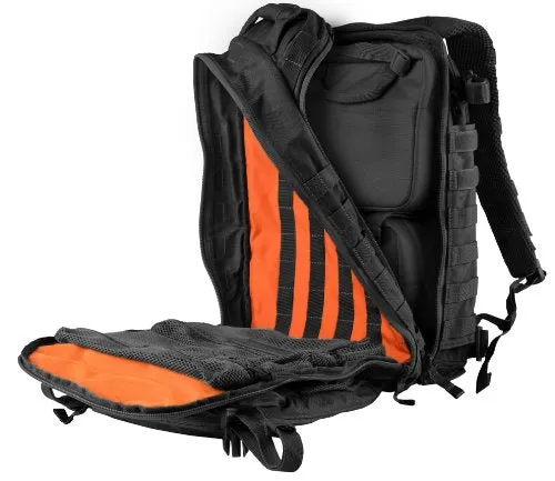 5.11 Tactical All Hazard's Prime Backpack 29L, 1050D Nylon, with Padded Laptop Sleeve, Style 56997, Black