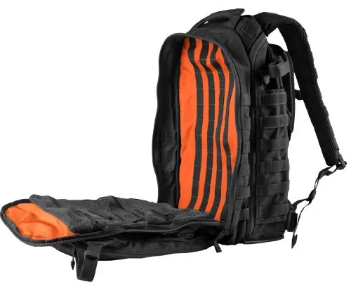 5.11 Tactical All Hazard's Prime Backpack 29L, 1050D Nylon, with Padded Laptop Sleeve, Style 56997, Black