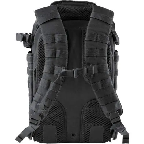 5.11 Tactical All Hazard's Prime Backpack 29L, 1050D Nylon, with Padded Laptop Sleeve, Style 56997, Black