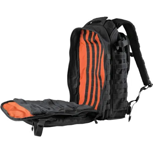 5.11 Tactical All Hazard's Prime Backpack 29L, 1050D Nylon, with Padded Laptop Sleeve, Style 56997, Black