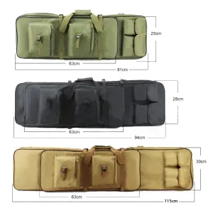 81Cm 91Cm 115Cm Gun Protective Case Tactical Gun Bag Shotgun Backpack Outdoor Paintball Tactical Rifle Shotgun Tote Bag