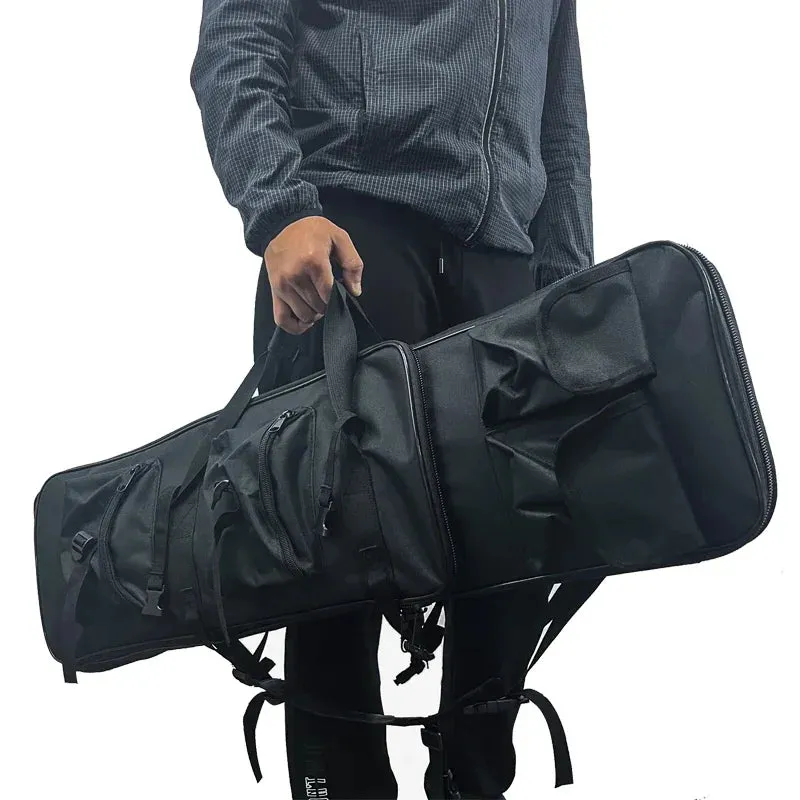 81Cm 91Cm 115Cm Gun Protective Case Tactical Gun Bag Shotgun Backpack Outdoor Paintball Tactical Rifle Shotgun Tote Bag