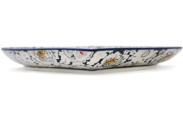 9" Heart Shaped Platter - Royal Elegant