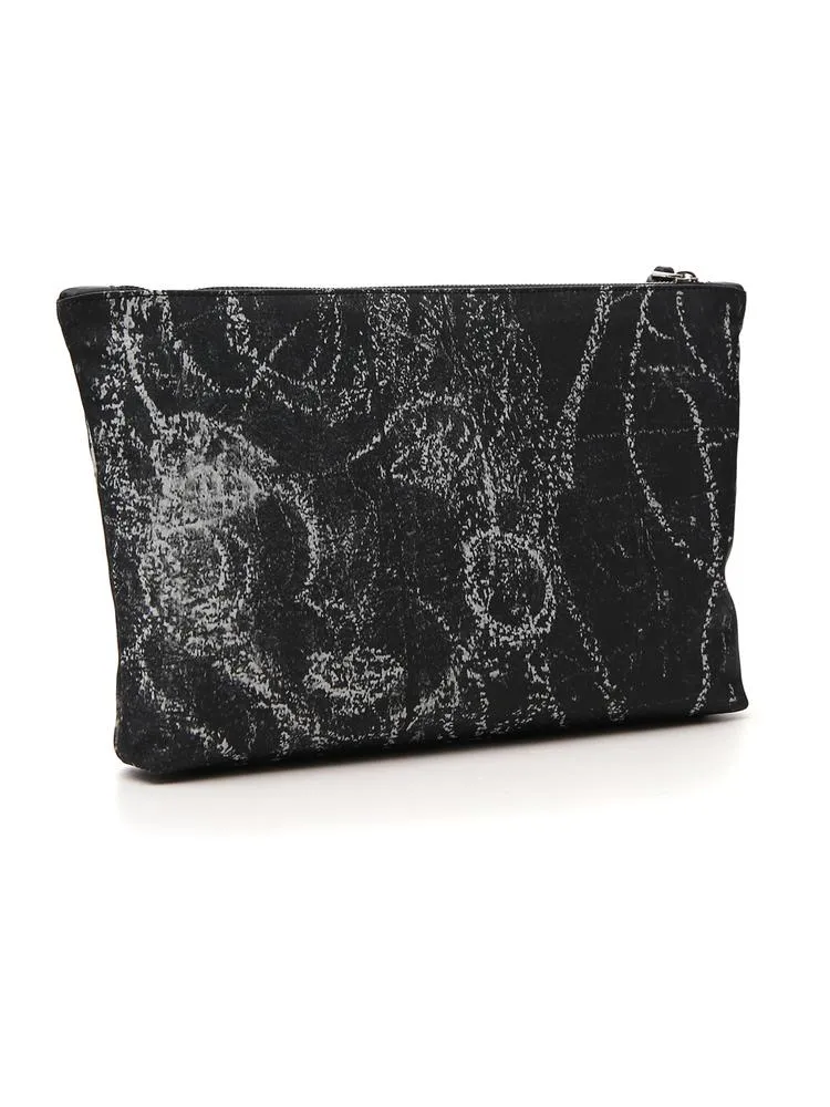 Alexander McQueen Faded Shopper Clutch Bag