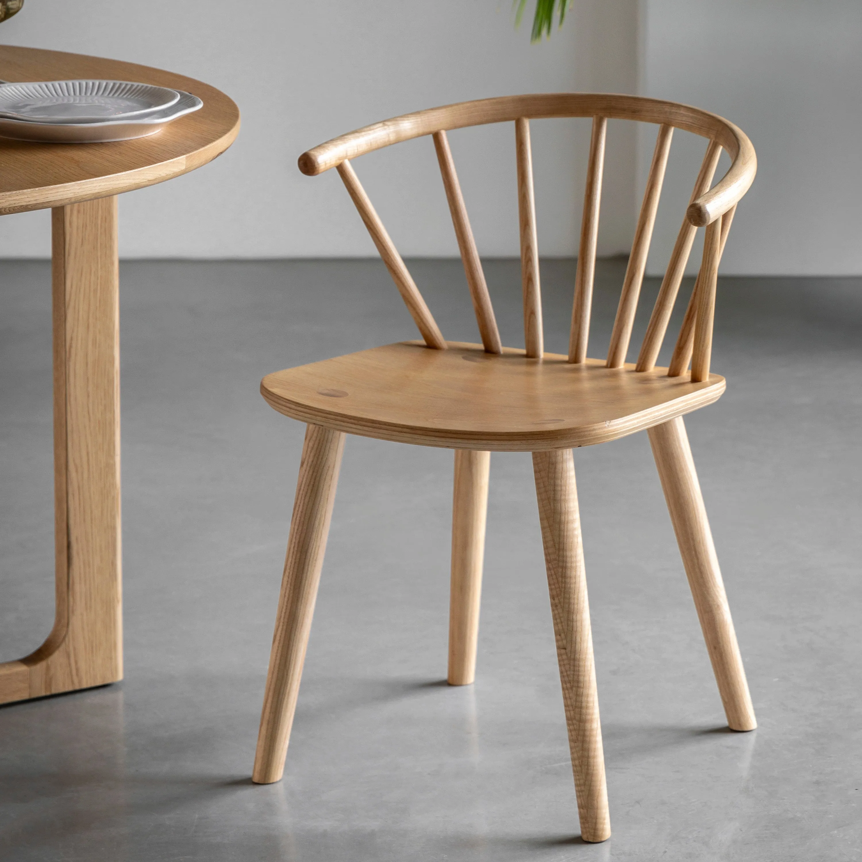 Amos Craft Dining Chair Natural (2pk)