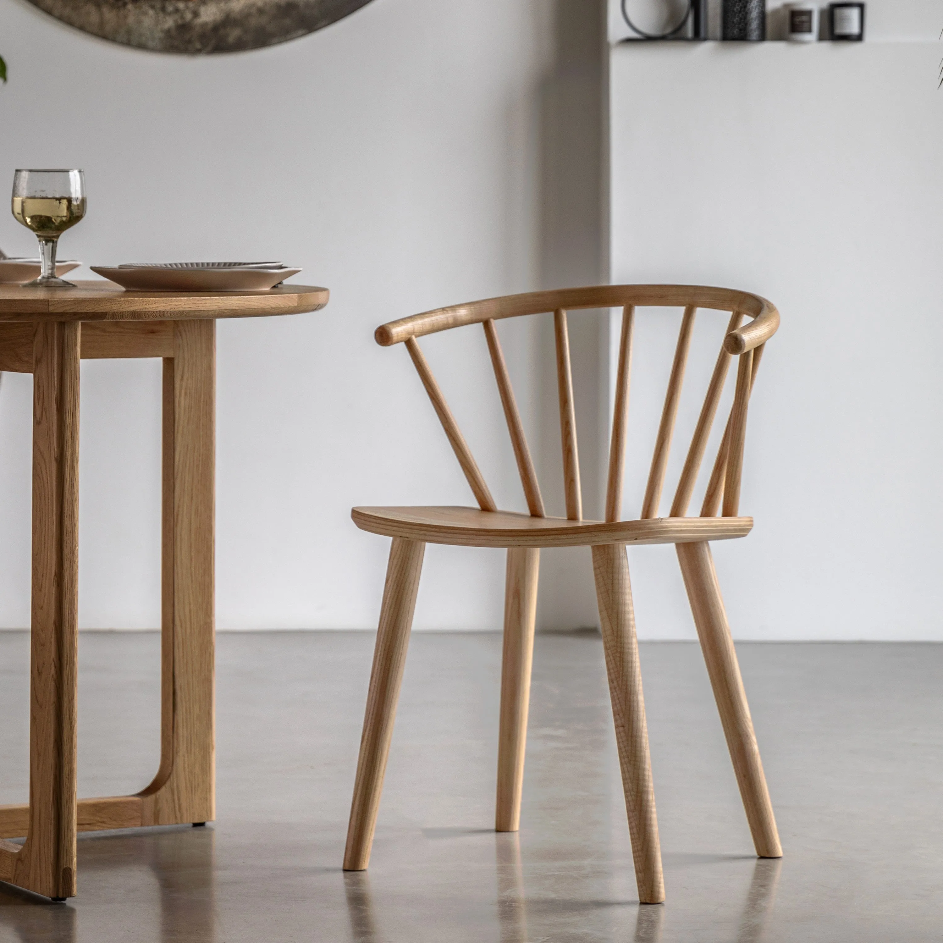 Amos Craft Dining Chair Natural (2pk)