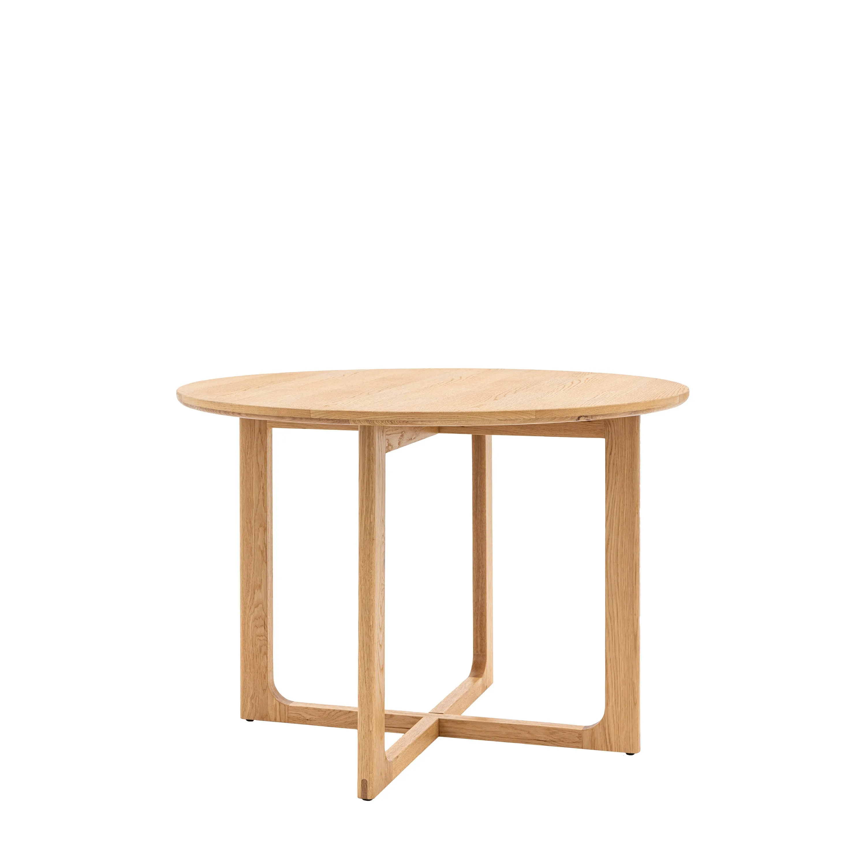 Amos Craft Round Dining Table Natural