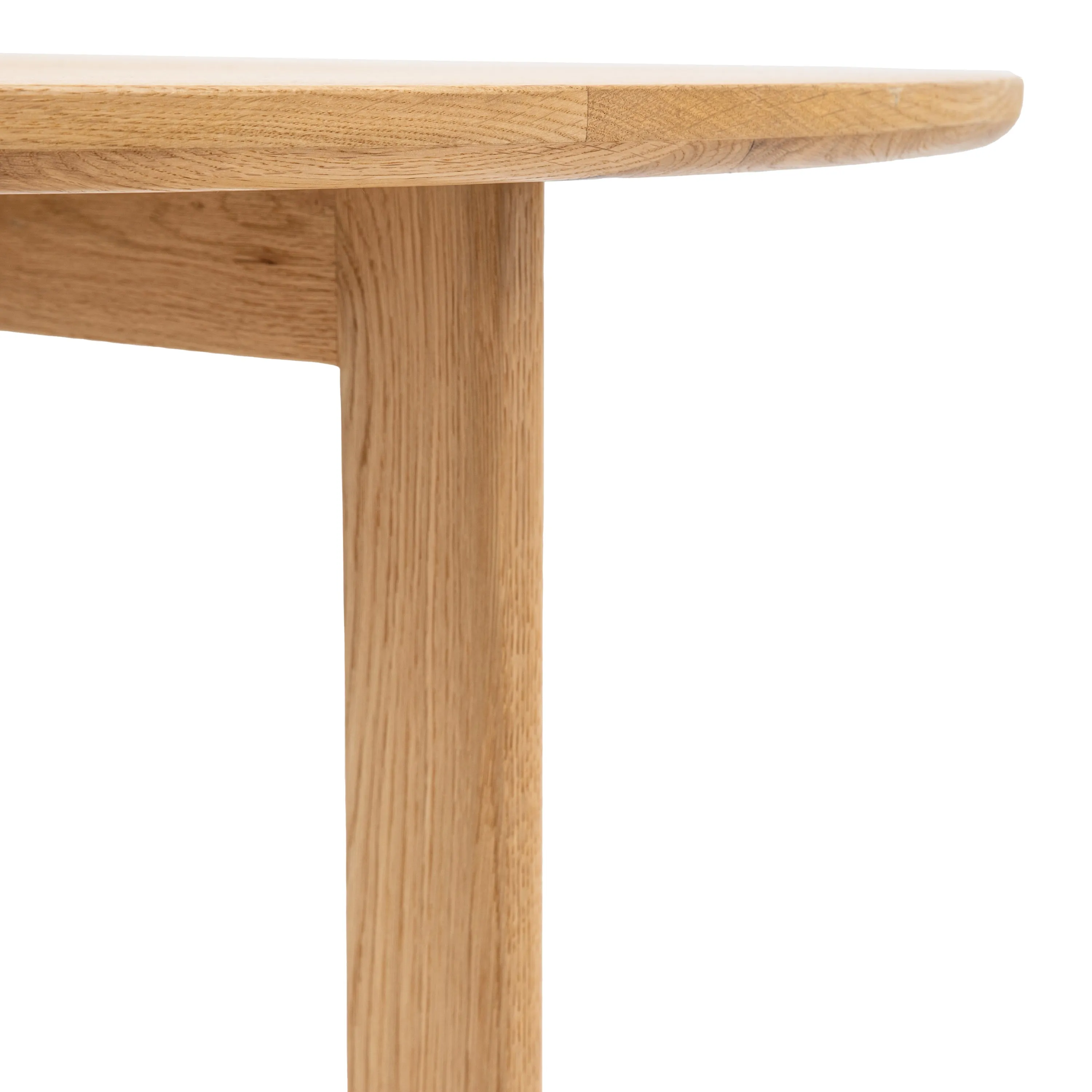 Amos Craft Round Dining Table Natural