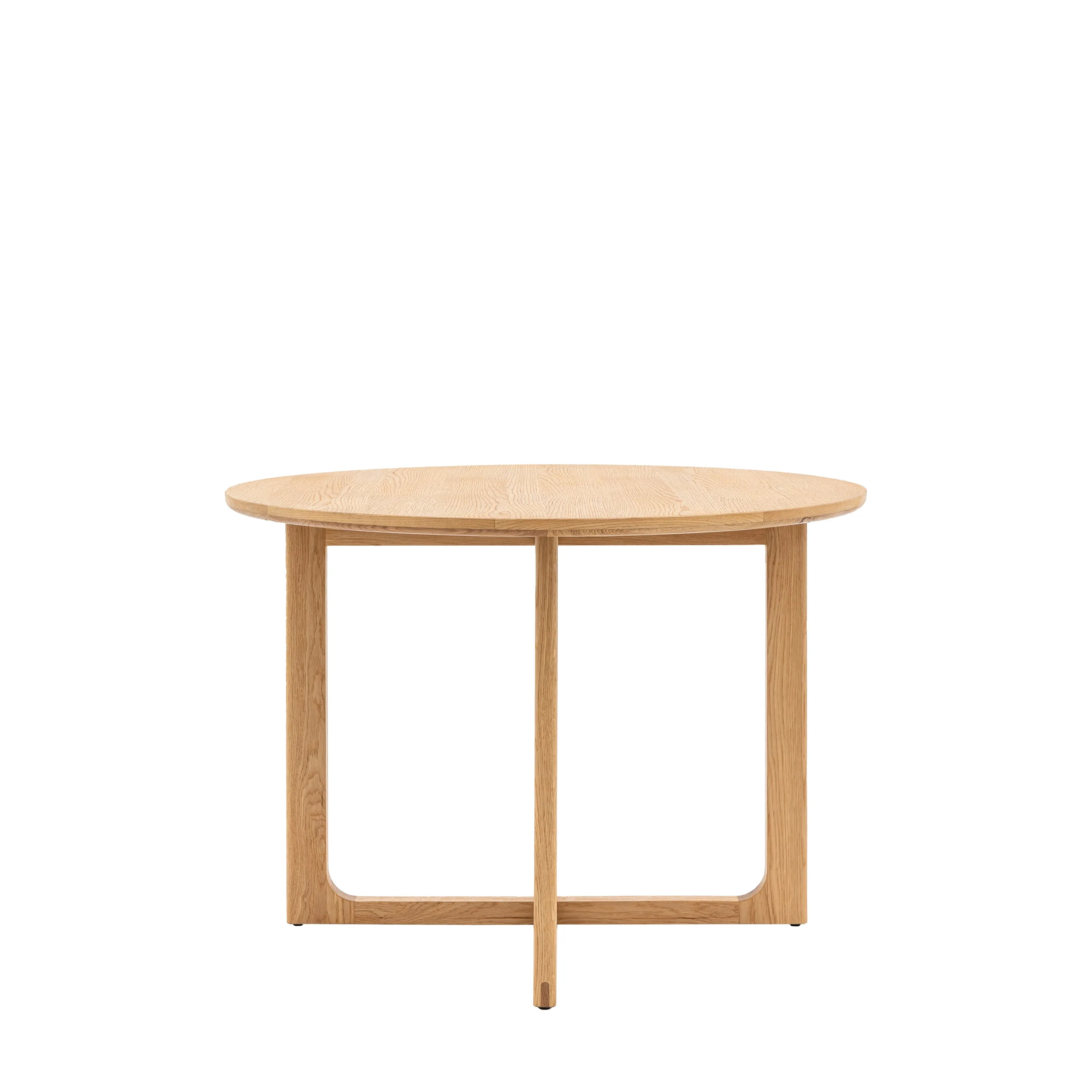 Amos Craft Round Dining Table Natural