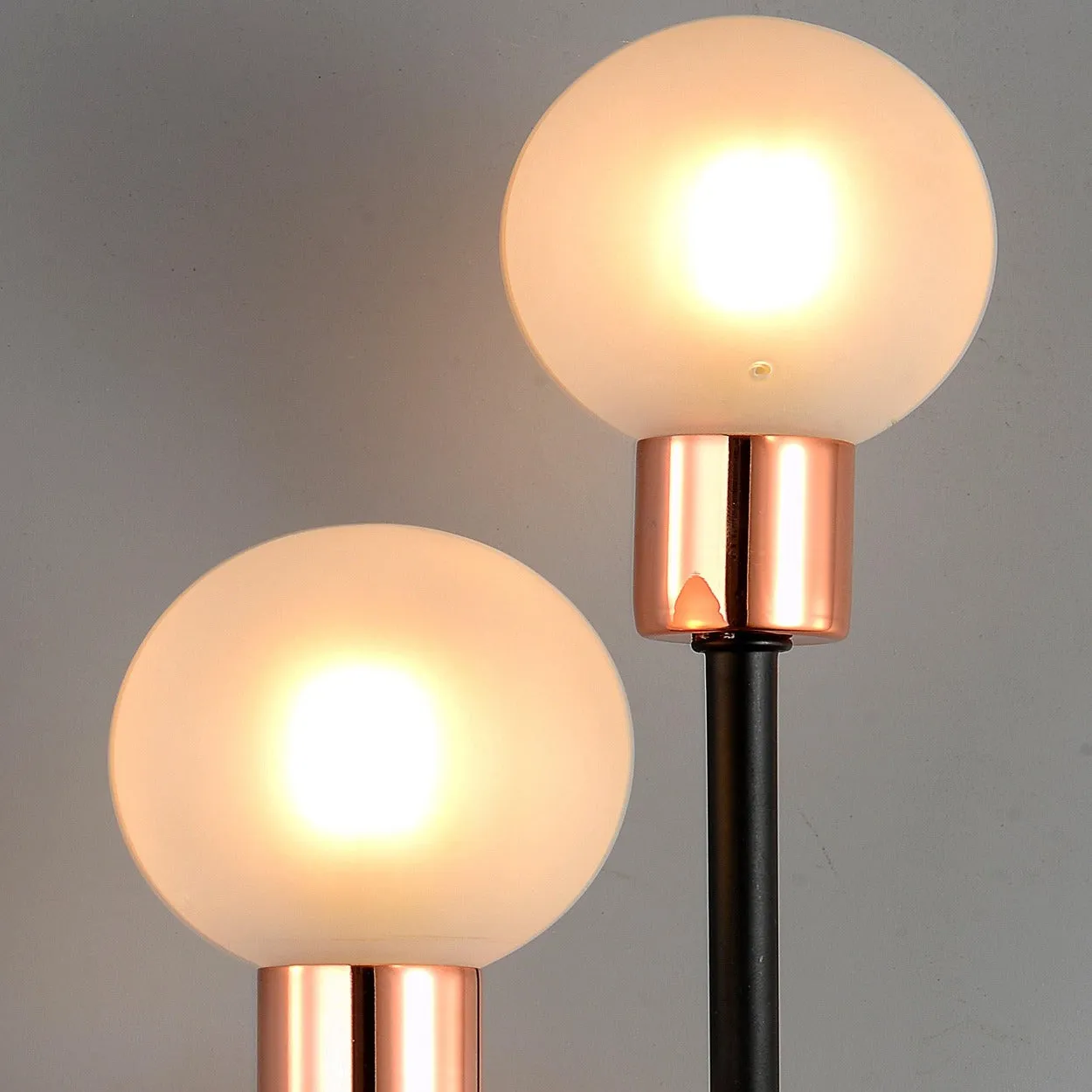 ANKUR PAUL U-SHAPED TWO GLOBE WALL SCONCE