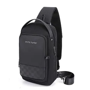 Arctic Hunter XB00105 Messenger Sling Bag(Black)