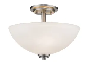 Ashton Three Light Semi Flush Mount