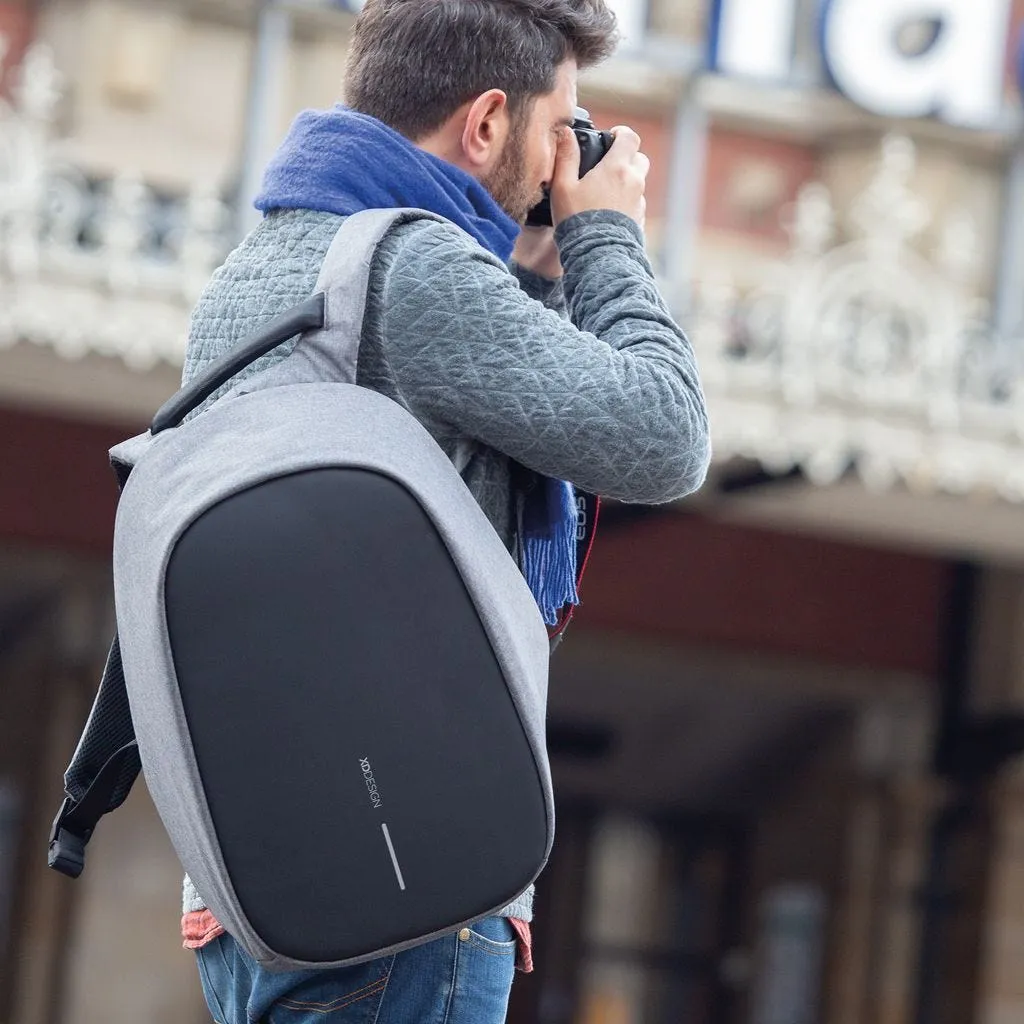 Backpack Bobby Pro anti-theft in grey *Pre-Order