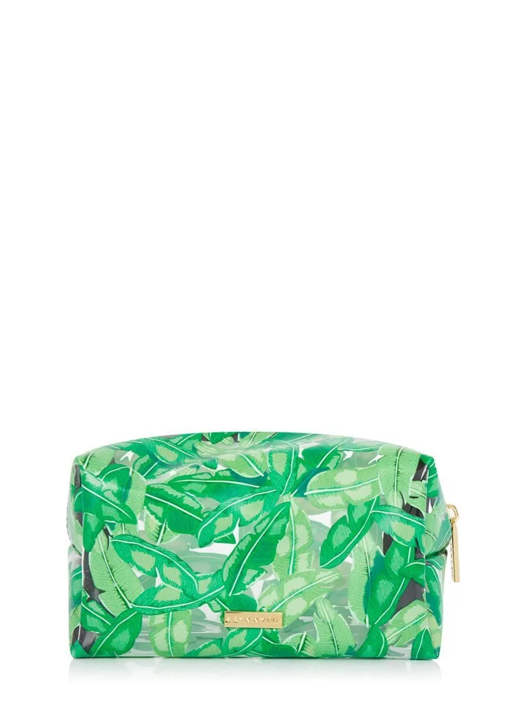 Banana Palm Makeup Bag