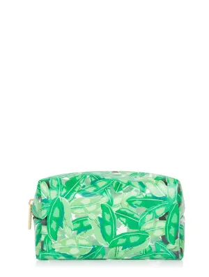 Banana Palm Makeup Bag