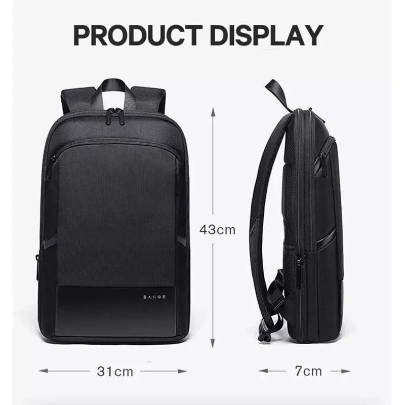 BANGE Anti-Theft Lightweight Laptop Backpack