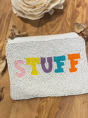 Beaded "Stuff" Pouch