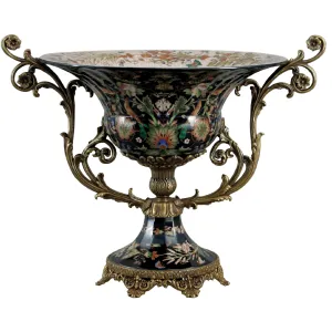 Bell Shaped Bronze Ormolu Centerpiece - Miramar
