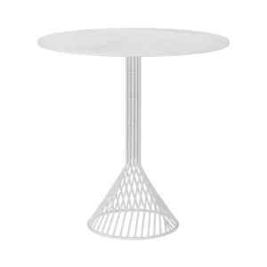 Bistro Cafe Table with Stone Top