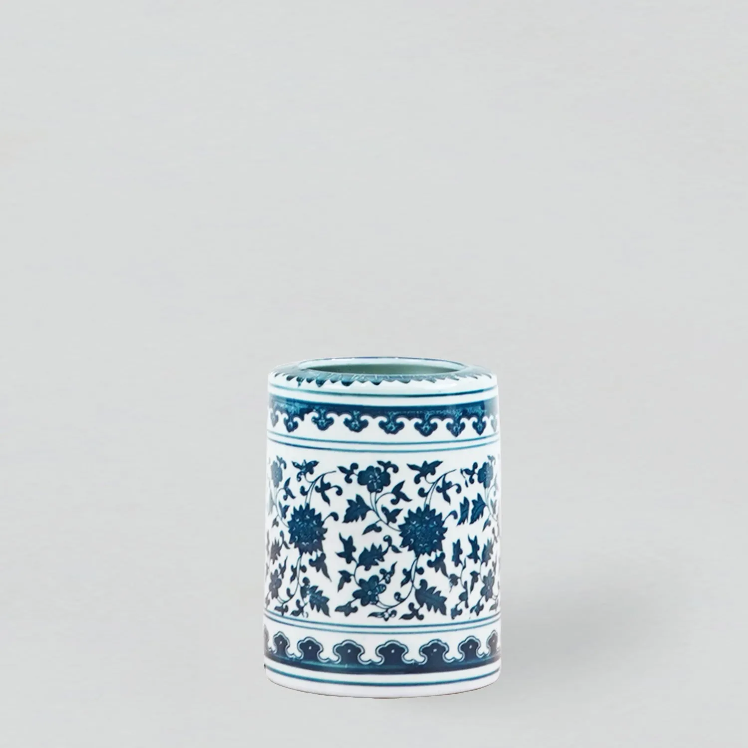 Blue Paisley Vase