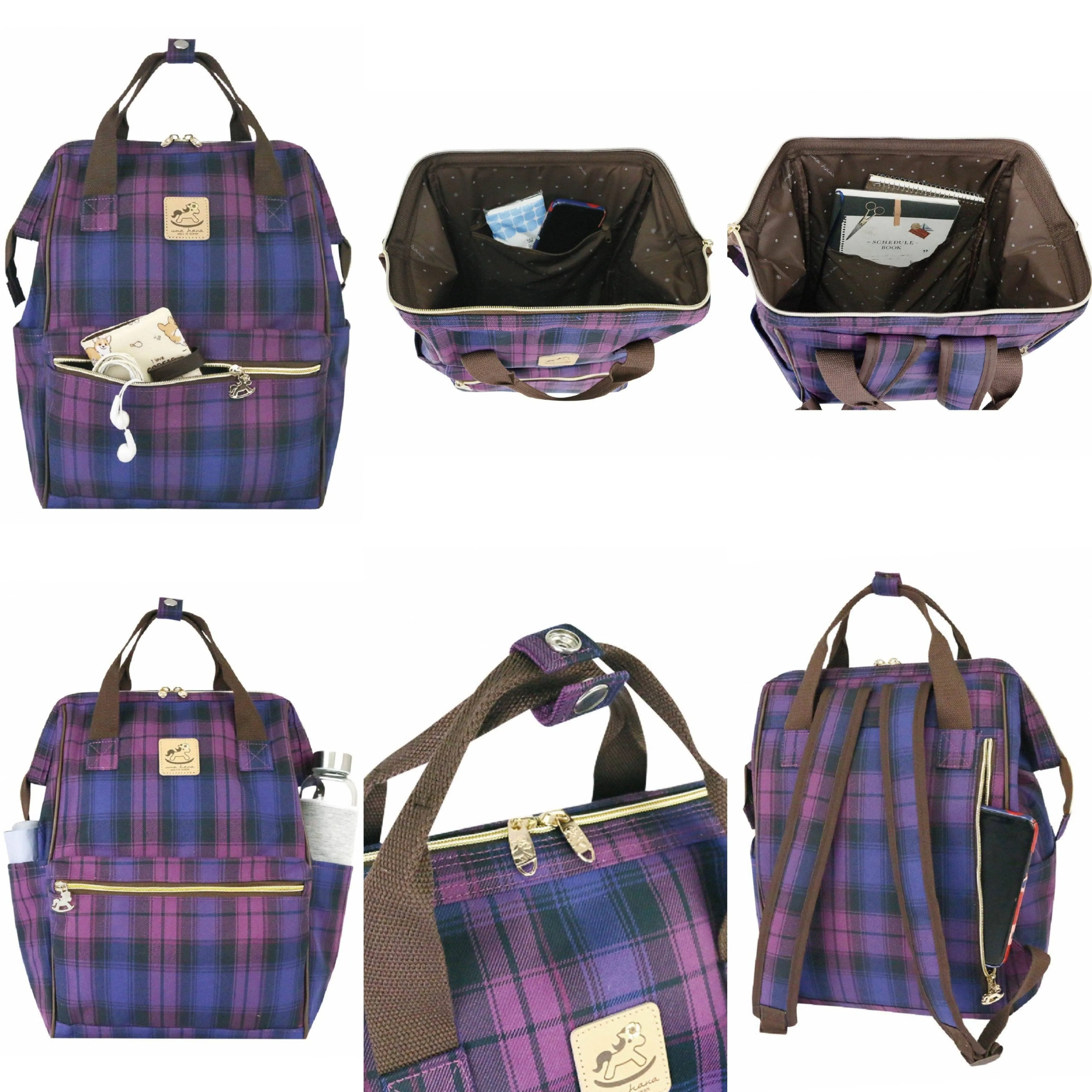 Blue Shiba Japan Large Opening Backpack