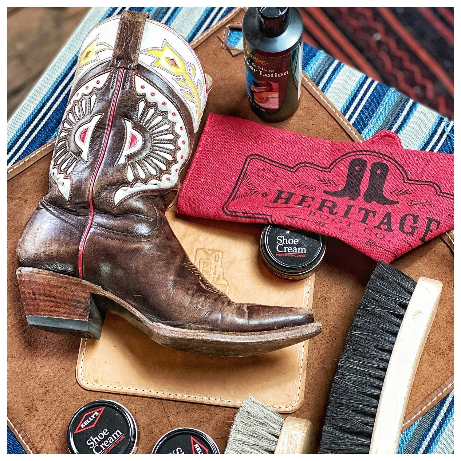 Boot Leather Cleaning Kit