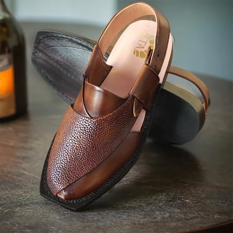 Brown Stylish Peshawari for men