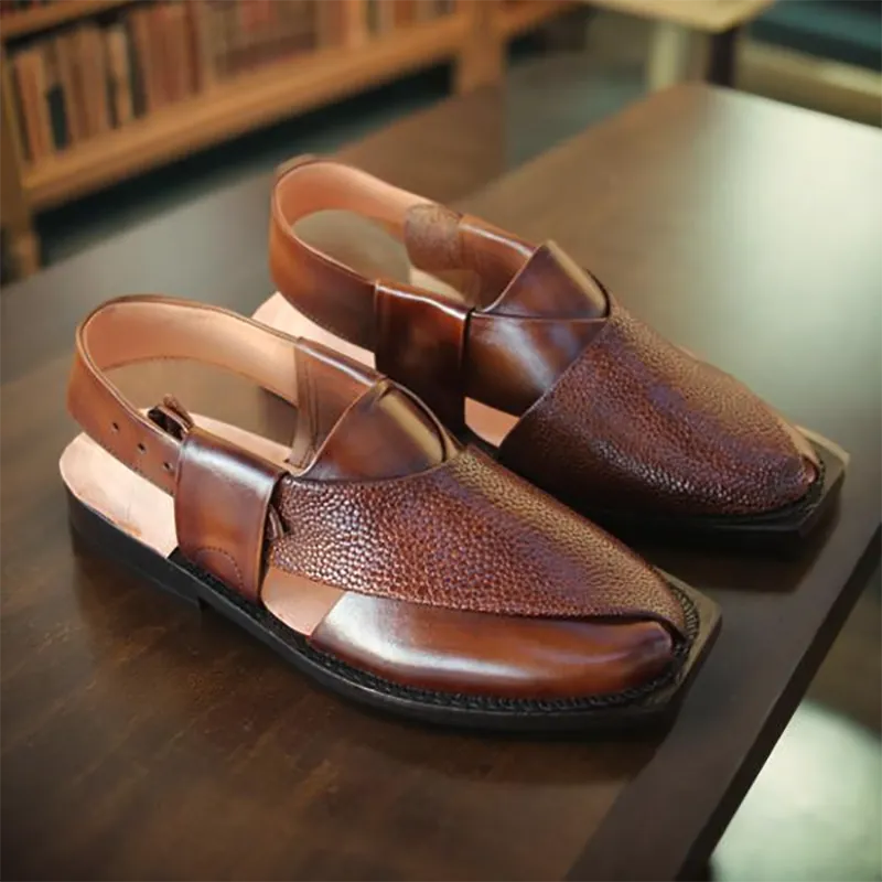 Brown Stylish Peshawari for men