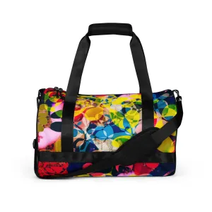 ‘Buzzed” All-over print gym bag
