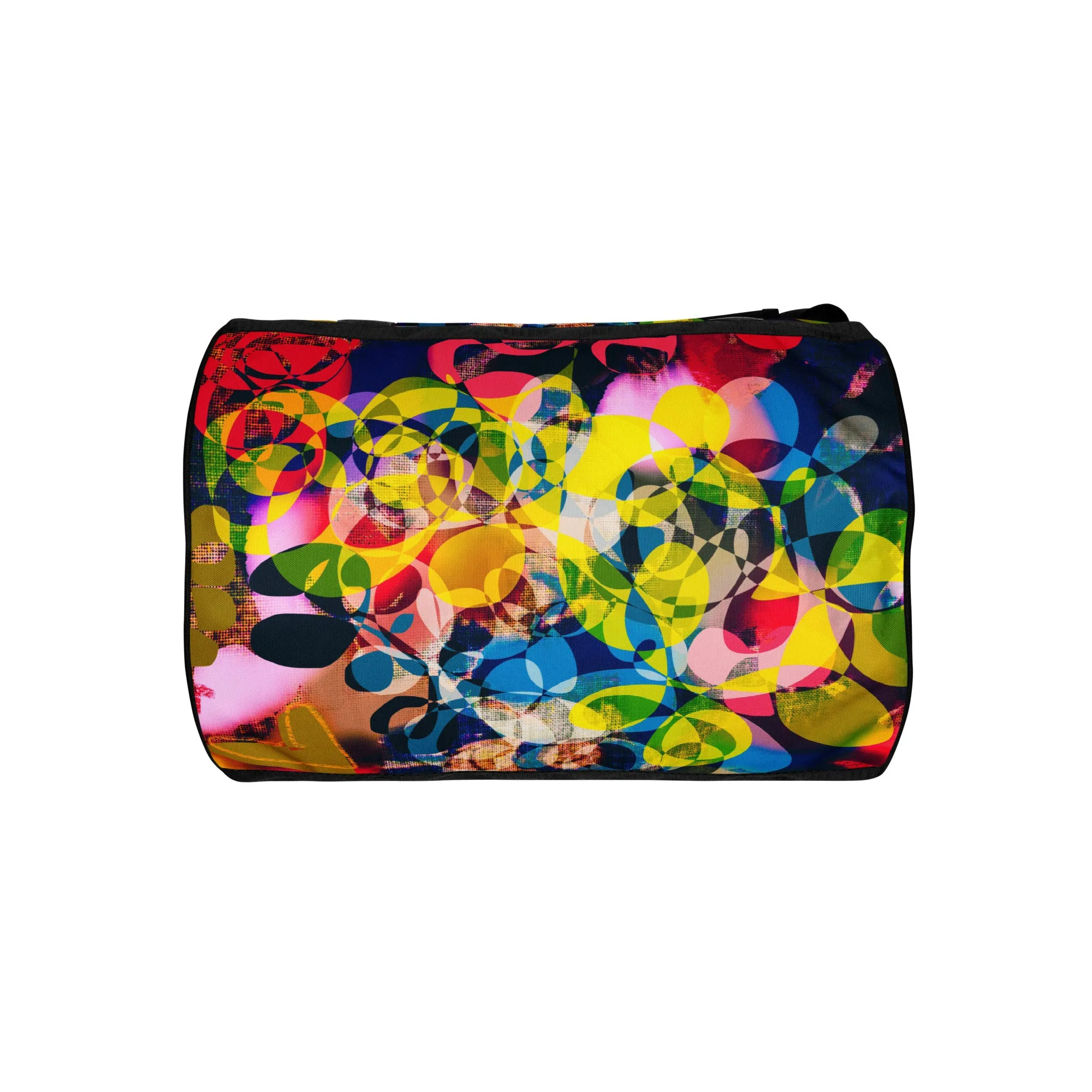‘Buzzed” All-over print gym bag