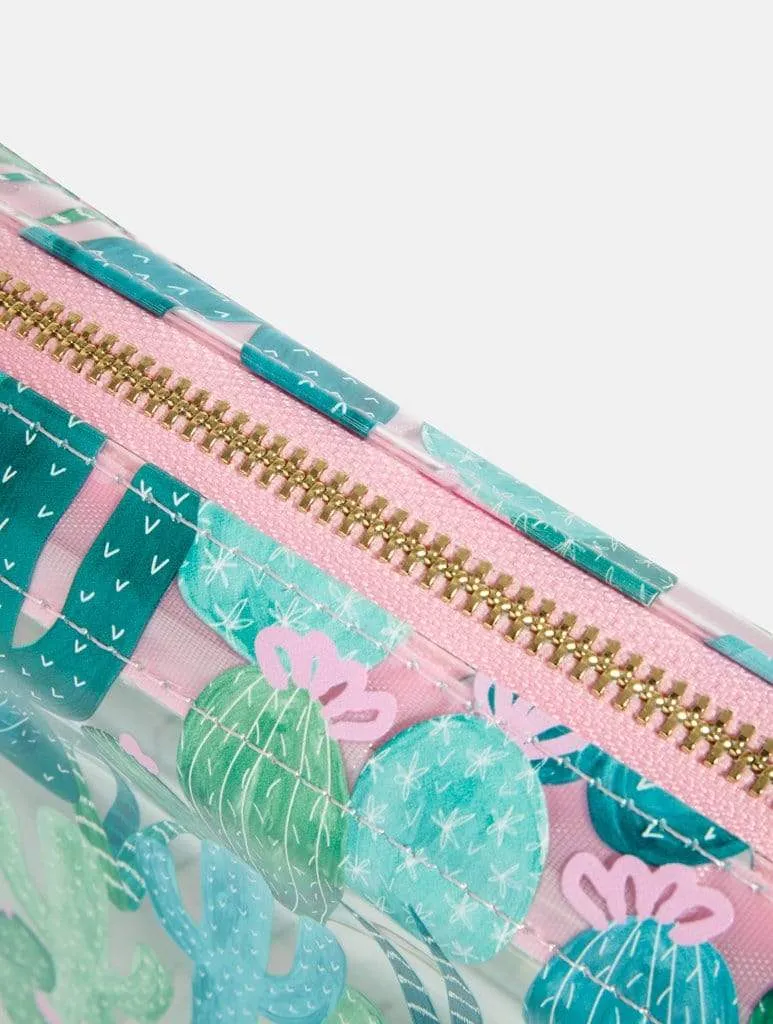California Cactus Makeup Bag