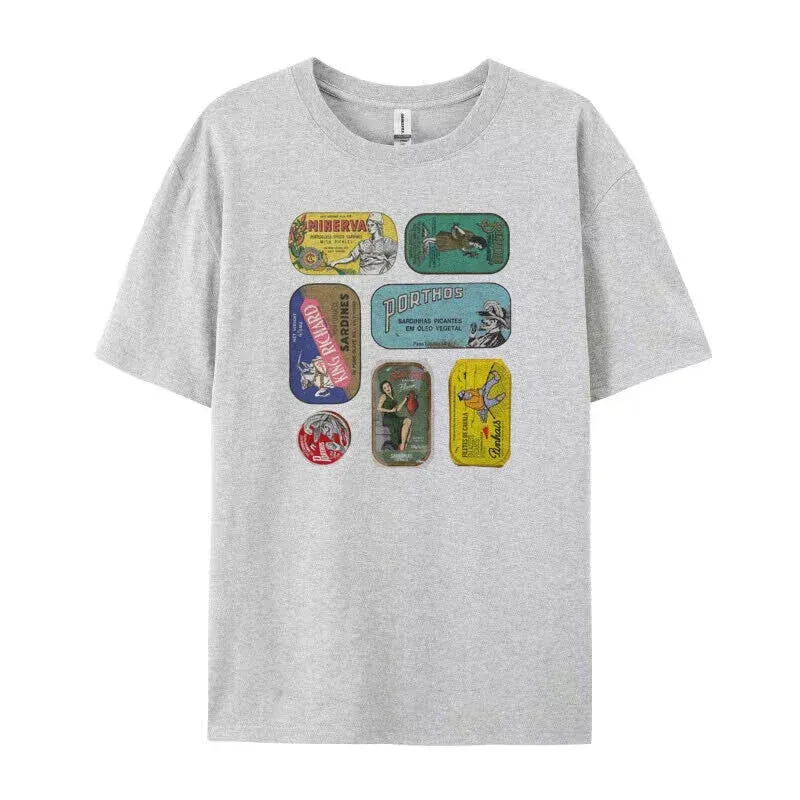 Canned Sardines Stylish Graphic Tee