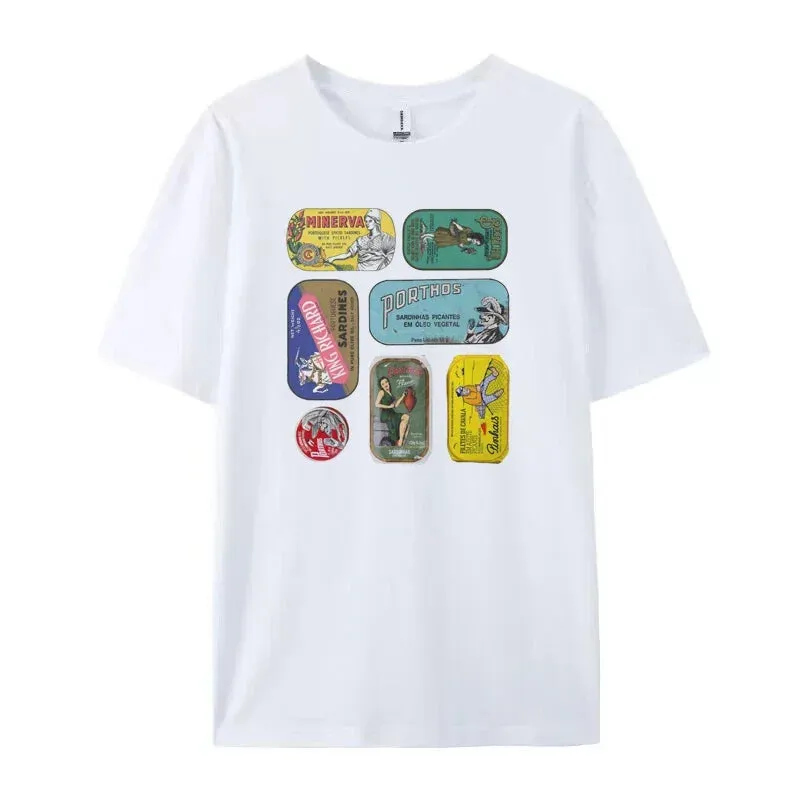 Canned Sardines Stylish Graphic Tee
