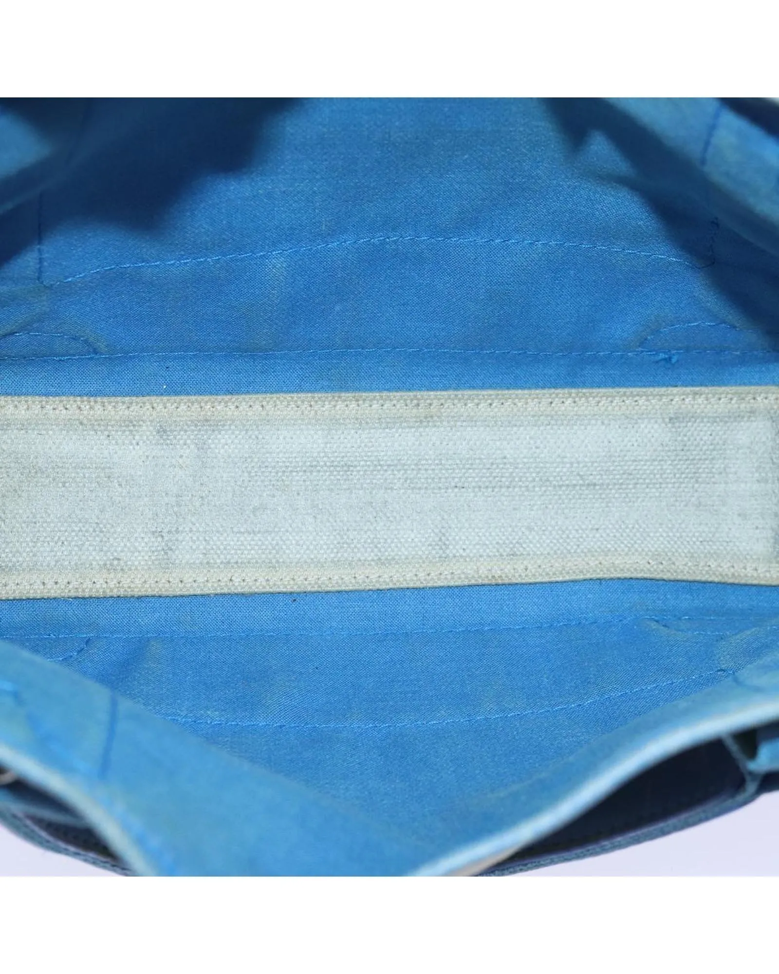 Canvas Leather 2way XS Bag with Silver Accents