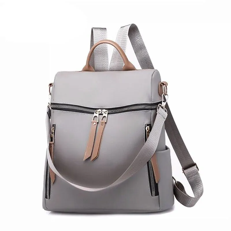 Casual Womens Multi-function Backpack High Quality PU Leather