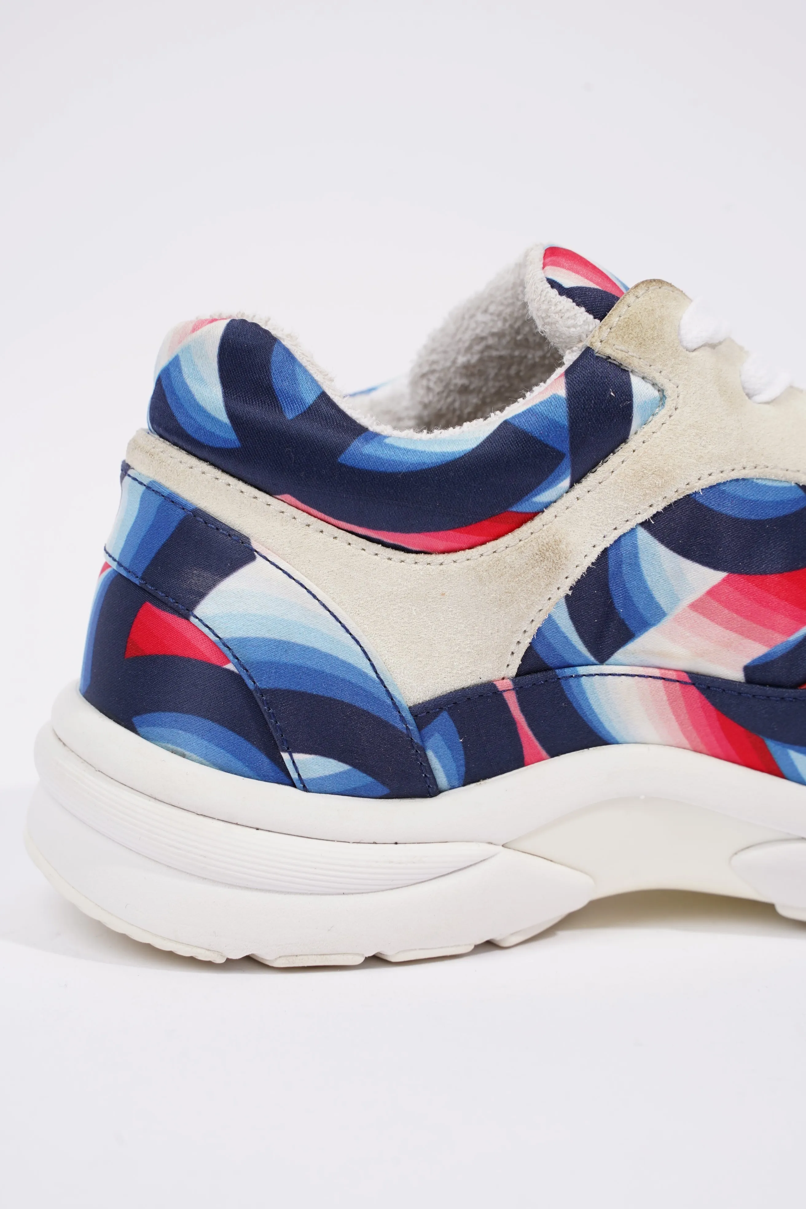 Chanel CC Logo Blue   Multi EU 38   UK 5