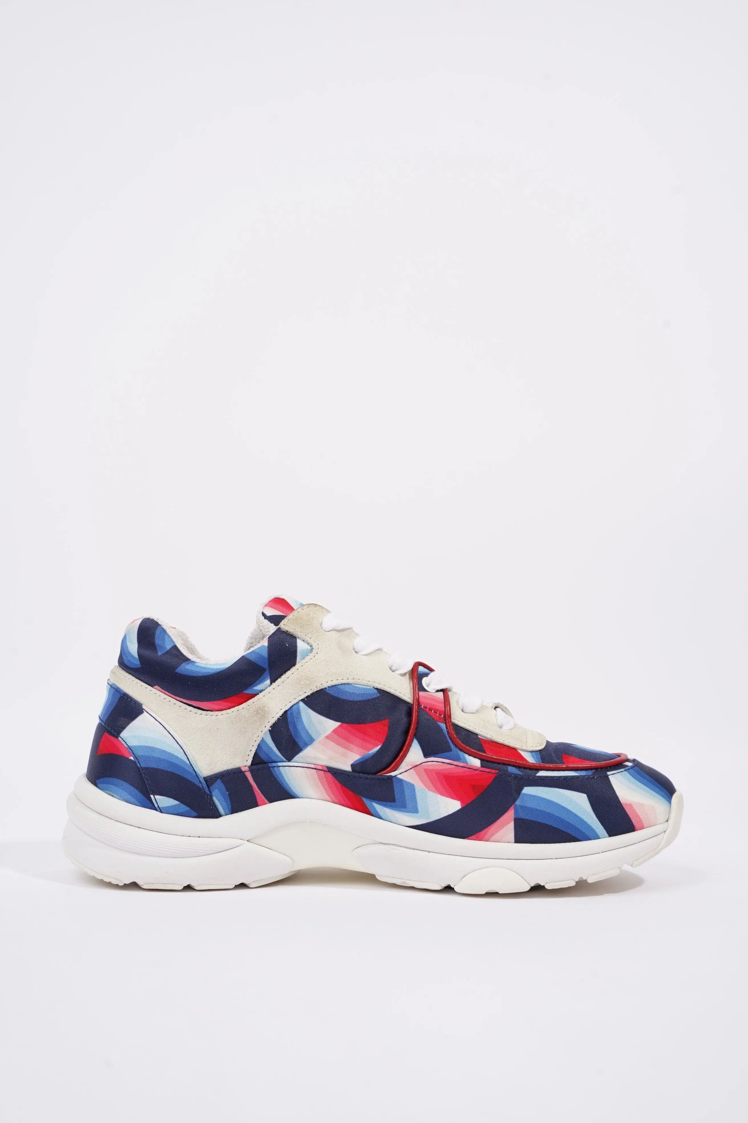Chanel CC Logo Blue   Multi EU 38   UK 5