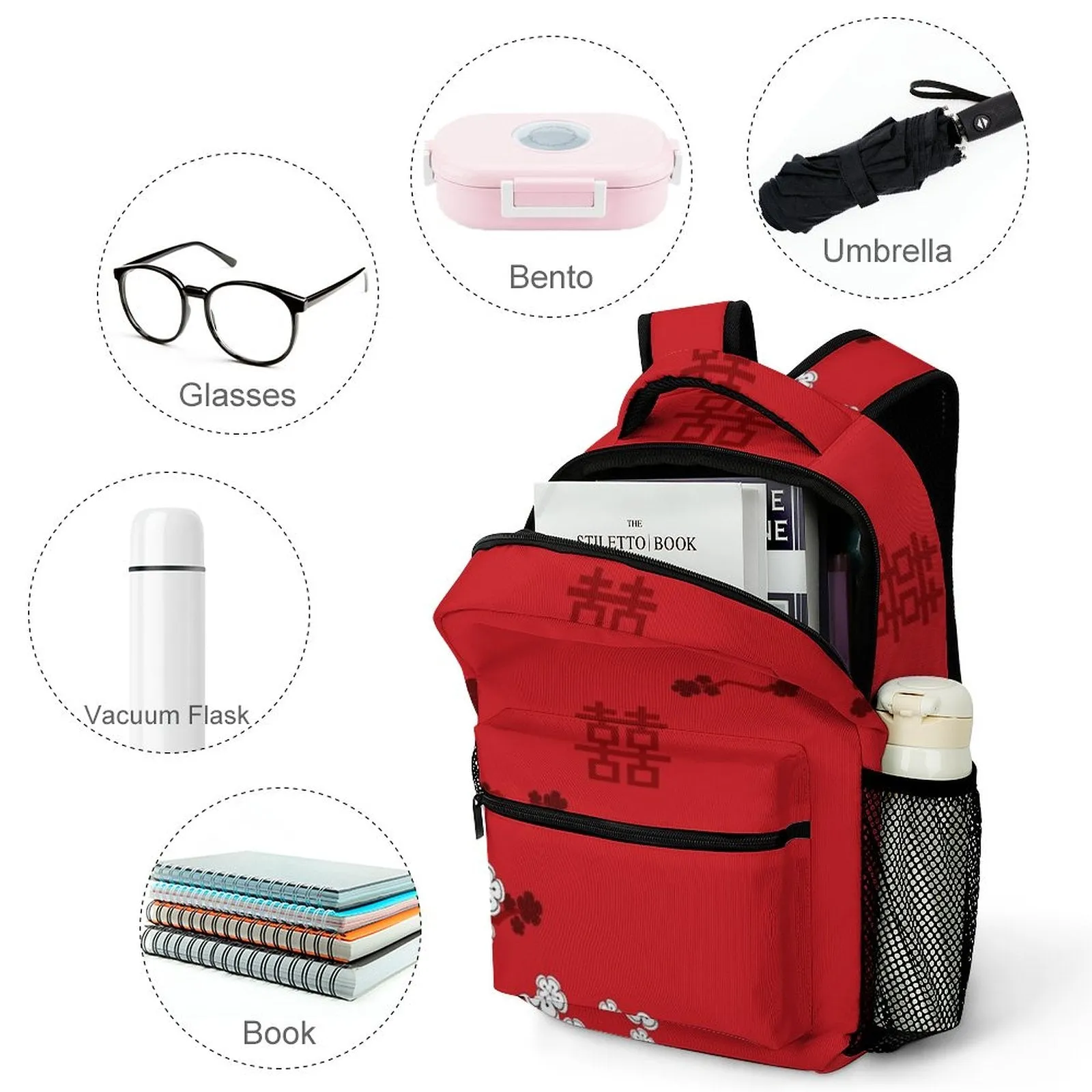 Cherry Blossoms Japanese Backpack
