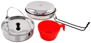 Chinook Ridgeline Stainless Steel Solo Cookset with Copper Bottom