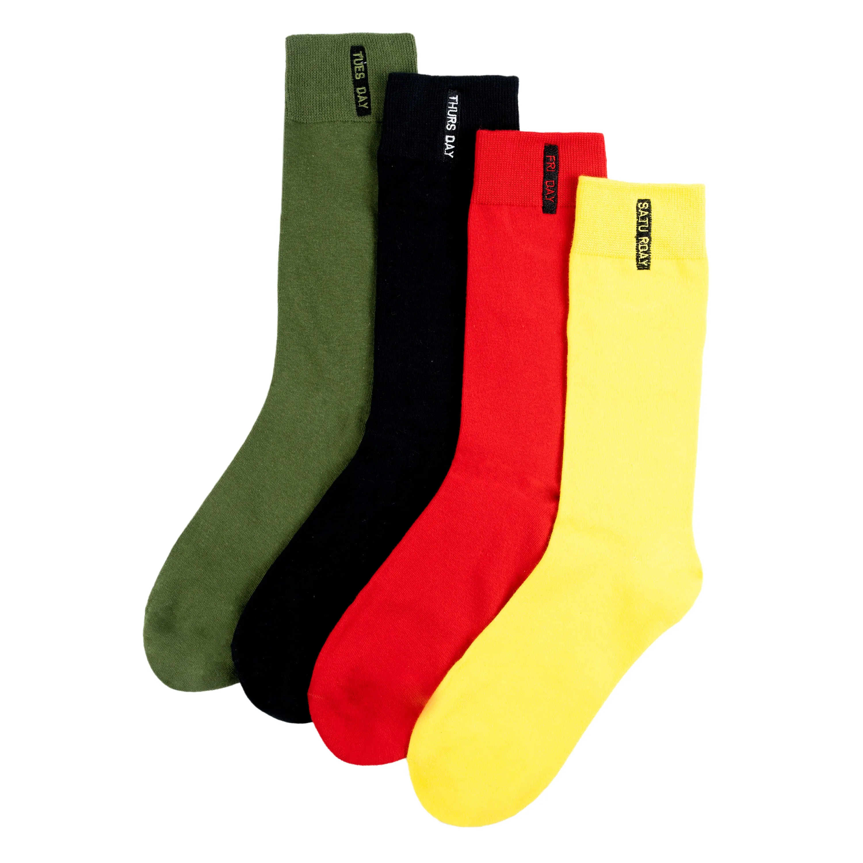 Chokore Stylish Cotton Socks (Green)