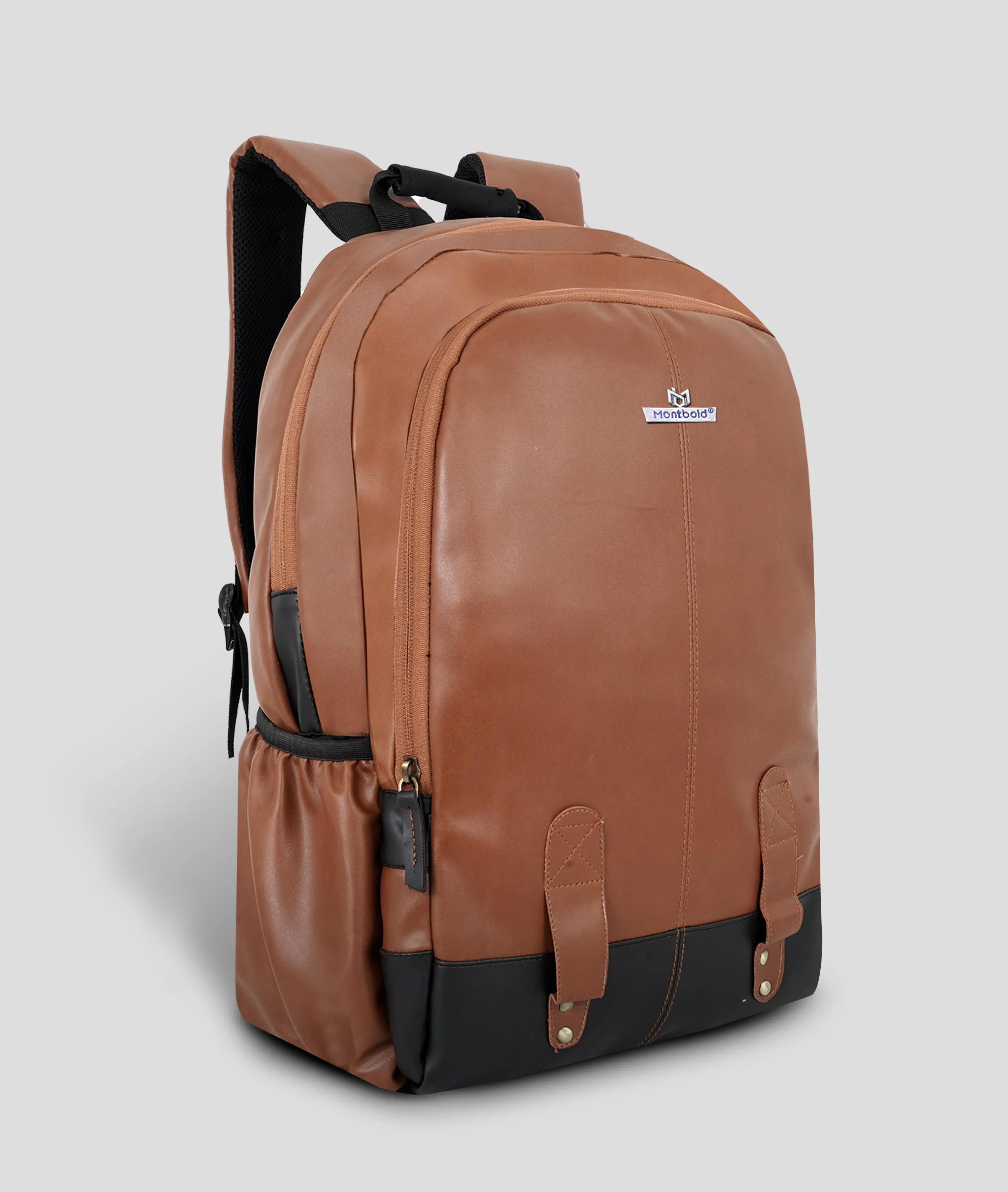 Classic Casual Leather Backpack
