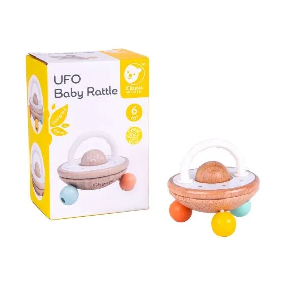 Classic World UFO Baby Rattle